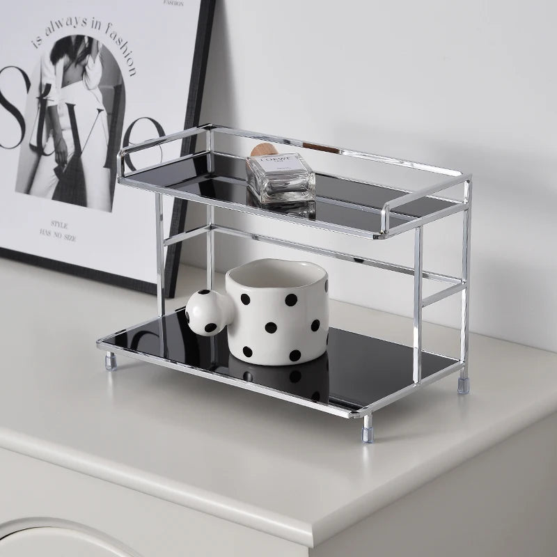 Metal 2-Tier Desktop Organizer